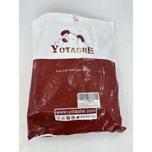 Yotache Fiberglass Magnetic Screen Door 32"x81" With Hook & Loop Strip